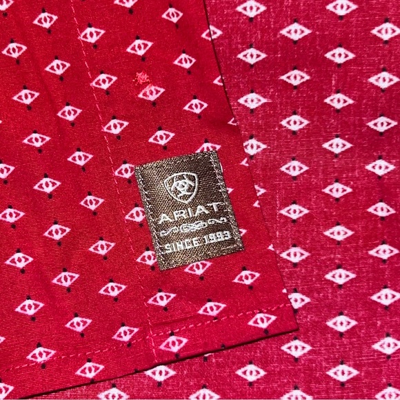 Ariat Stretch Long Sleeve Button Down Western Shirt - Picture 6 of 12